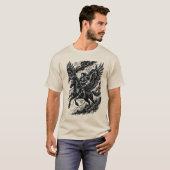 飛行するセーレ・アルケイン・ライダー Tシャツ (正面フル)