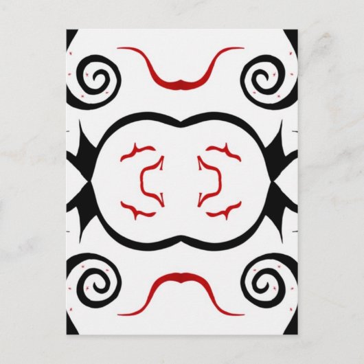 飛行する鳥 ポストカード (正面)