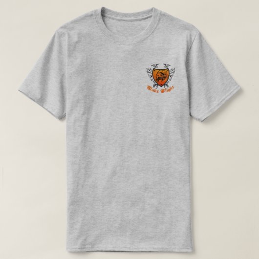 飛行する Tシャツ (デザイン正面)