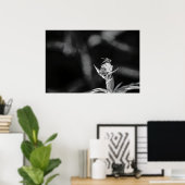 飛行のみ金ゴールド ポスター (ホームオフィス)