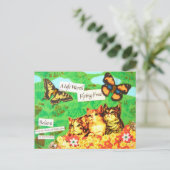 飛行の夢 - ヴィンテージ ポストカード (スタンド正面)