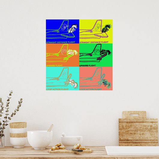 飛行の方法 ポスター (キッチン)