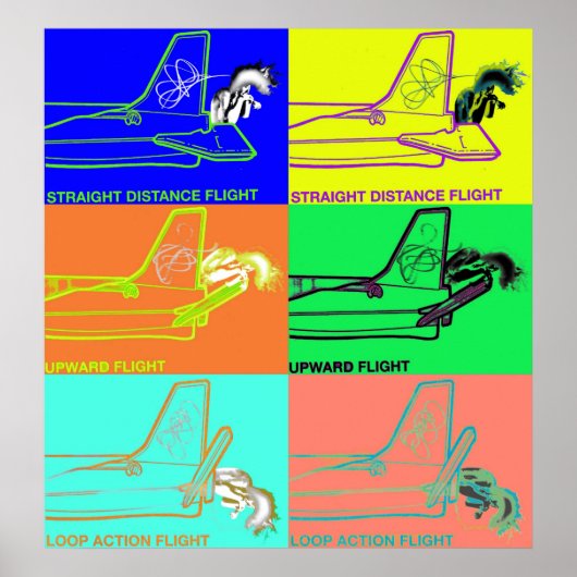 飛行の方法 ポスター (正面)