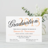 飛行の時間クラシックスタイリッシュ,卒業発表 招待状 (スタンド正面)