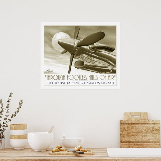 飛行の百周年 ポスター (キッチン)