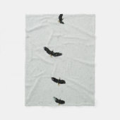 飛行の精神 フリースブランケット (正面)