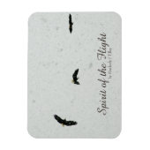 飛行の精神 マグネット (縦)