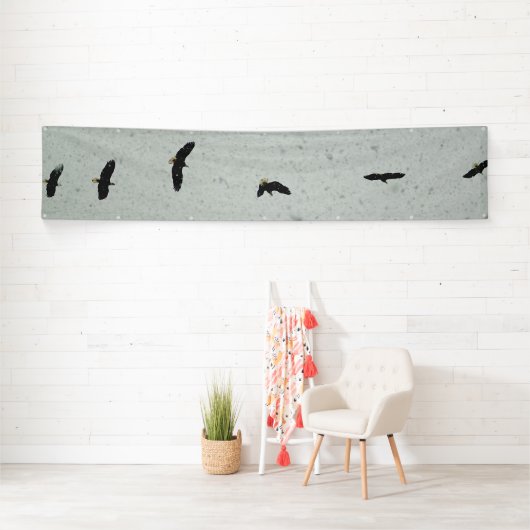 飛行の精神 横断幕 (インサイチュ)