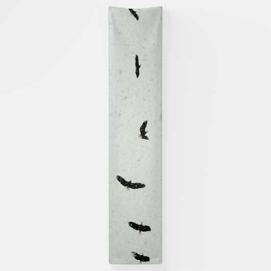 飛行の精神 横断幕 (縦)