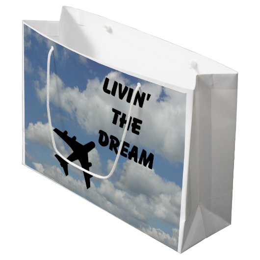 飛行の贈与 ラージペーパーバッグ (正面アングル)