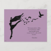 飛行の踊り ポストカード (正面)