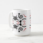 飛行の鳥v3 コーヒーマグカップ (正面左)