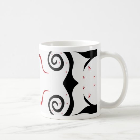 飛行の鳥v4 コーヒーマグカップ (右)