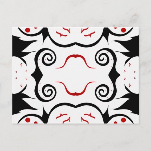 飛行の鳥v4 ポストカード (正面)