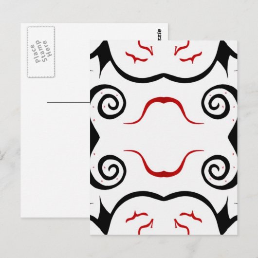 飛行の鳥v4 ポストカード (正面/裏面)