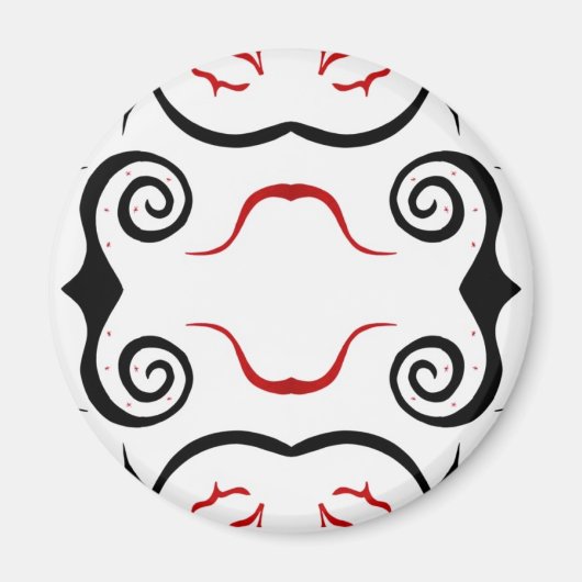 飛行の鳥v4 マグネット (正面)