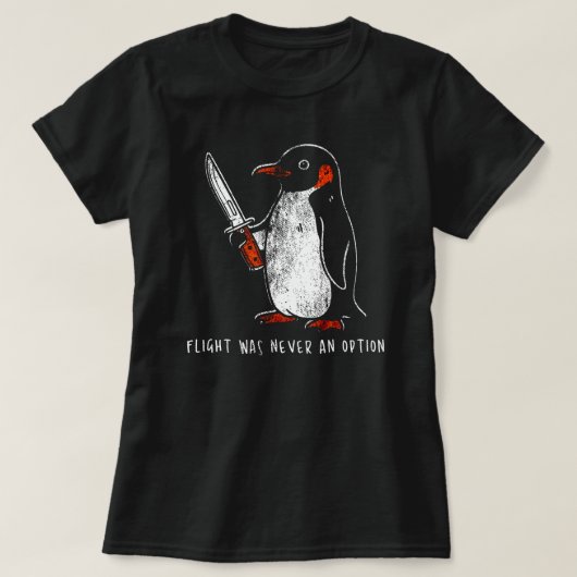 飛行はあり得なかった Tシャツ (デザイン正面)