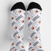 飛行または戦いは腸ホルモンの問題である ソックス (上部)