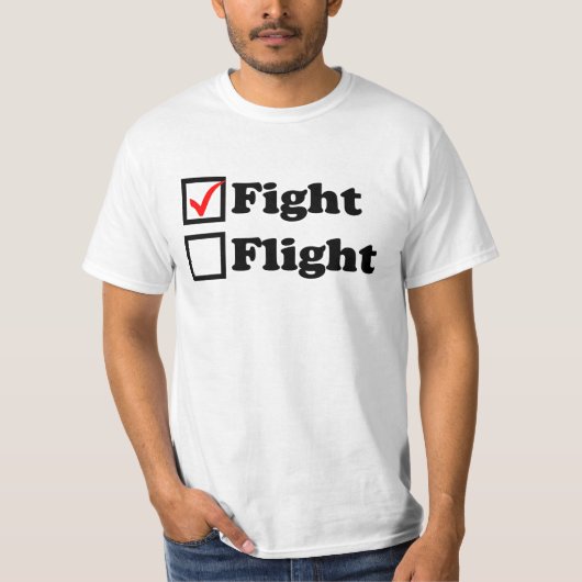 飛行または飛行チェックボックスのTシャツ Tシャツ (正面)