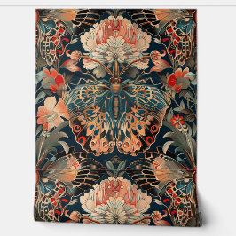 飛行サイケデリックタペストリー植物学 壁紙