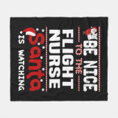 飛行ナース フリースブランケット (正面(横))