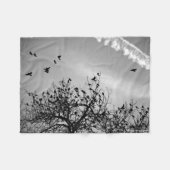 飛行パス フリースブランケット (正面(横))