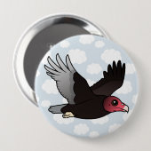 飛行ヒメコンドル 缶バッジ (正面&裏面)