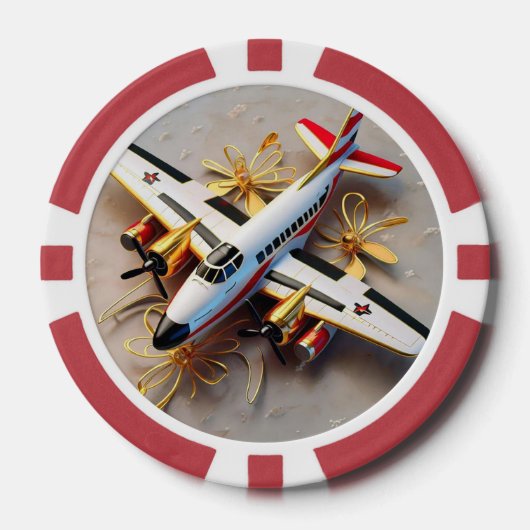 「飛行ファンシー」 ポーカーチップ (正面)