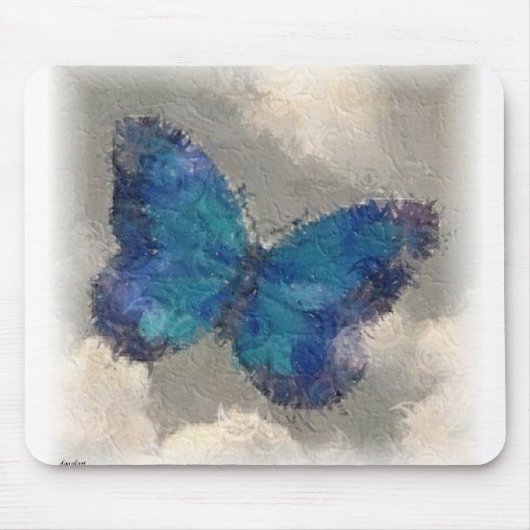 飛行中に凍っていられている マウスパッド (正面)