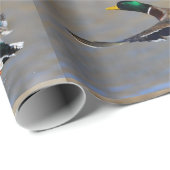 飛行中のアヒル ラッピングペーパー (ロールコーナー)