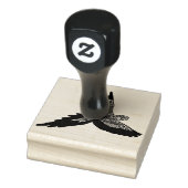 飛行中のオウム ラバースタンプ (スタンプ)