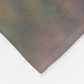 飛行中のカナダのガチョウ フリースブランケット (角)