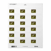 飛行中のグリーン ラベル (フルシート)