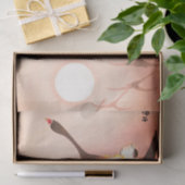 飛行中のゲーゼ日本のプリントティッシュペーパー 薄葉紙 (ギフト)