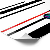 飛行中のサービス – Ken Gage Art ポスター (コーナー)