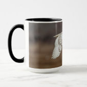 飛行中のスノーフクロウ マグカップ (左)