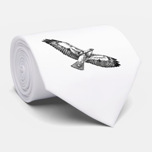 飛行中のタカ ネクタイ (ロール)