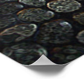 飛行中のトンボのポスター ポスター (角)