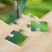 飛行中のハチドリ ジグソーパズル (側面)