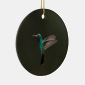 飛行中のハチドリ セラミックオーナメント (右)