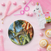 飛行中のハチドリ ペーパープレート (パーティー)