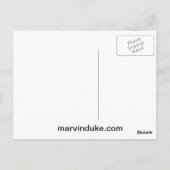 飛行中のハチドリ ポストカード (裏面)