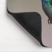 飛行中のハチドリ マウスパッド (コーナー)