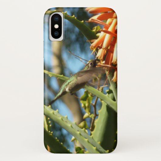 飛行中のハチドリ Case-Mate iPhoneケース (裏面)