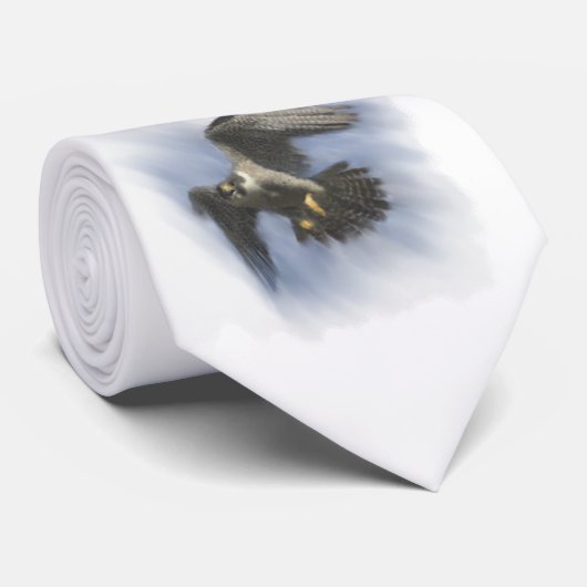 飛行中のハヤブサ ネクタイ (ロール)