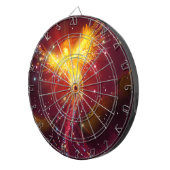 飛行中のフェニックス ダーツボード (正面右)