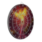 飛行中のフェニックス ダーツボード (正面左)