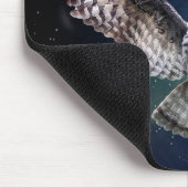 飛行中のフクロウ マウスパッド (コーナー)