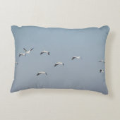 飛行中のペリカン アクセントクッション (裏面)