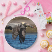 飛行中のペリカン ペーパープレート (パーティー)